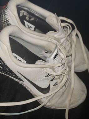 Nike White and Black Athletic Sneakers